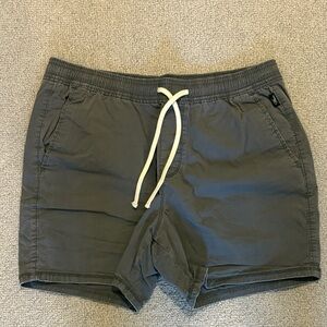 Hollister Men's Gray Elastic Shorts